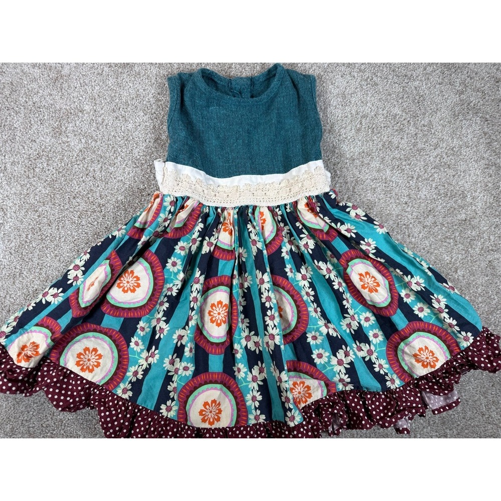 Persnickety Boutique Girls Twirl Dress Size 4